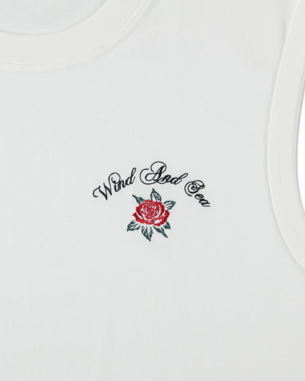 ROSE LOGO NO SLEEVE TEE