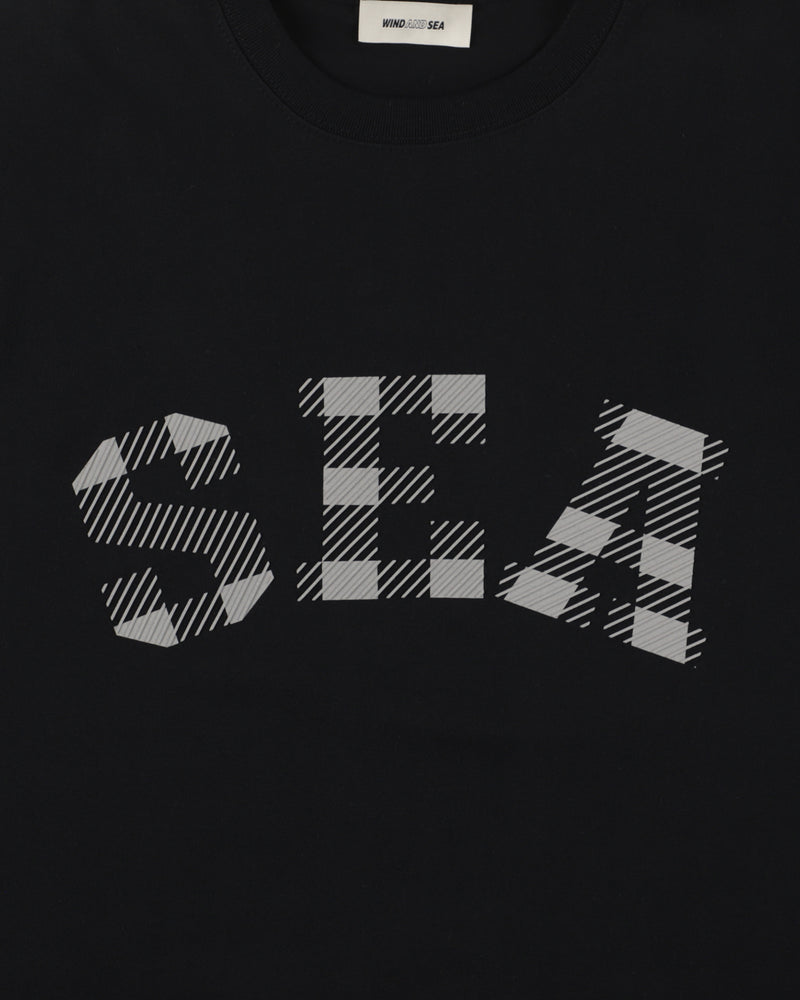PLAID LOGO S/S TEE