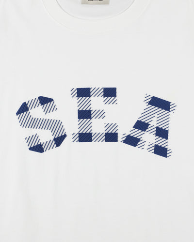 PLAID LOGO S/S TEE