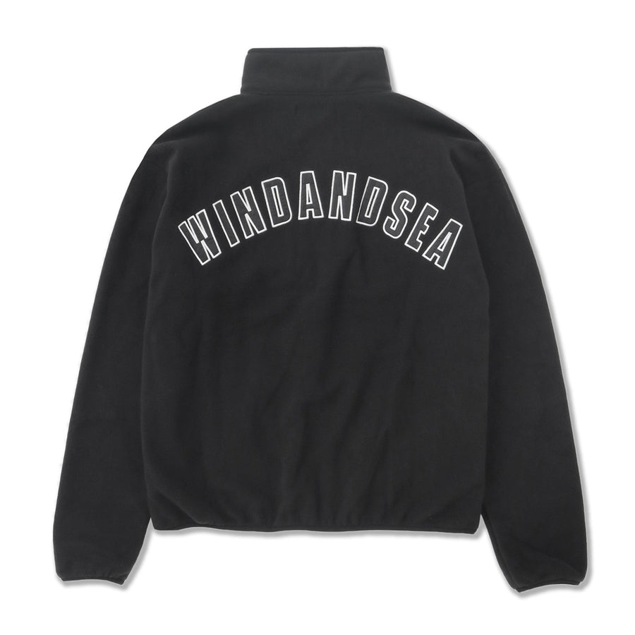 FLEECE L/S PULLOVER / BLACK