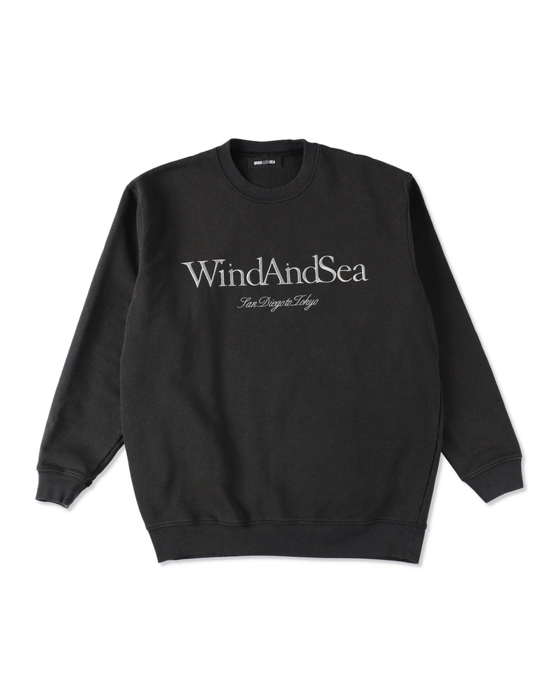 FROSTING LOGO CREWNECK SWEATSHIRT