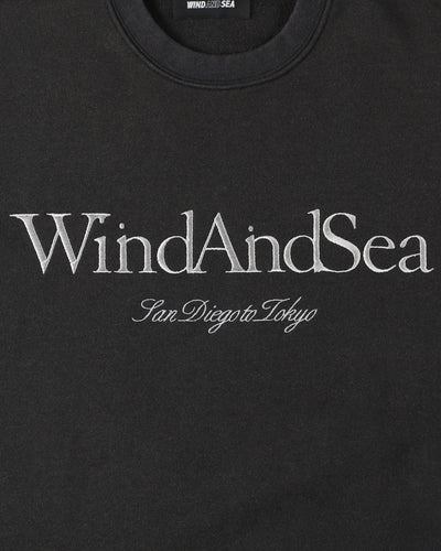 FROSTING LOGO CREWNECK SWEATSHIRT