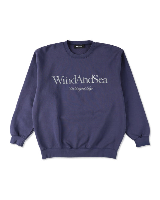 FROSTING LOGO CREWNECK SWEATSHIRT