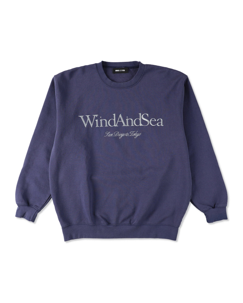 FROSTING LOGO CREWNECK SWEATSHIRT