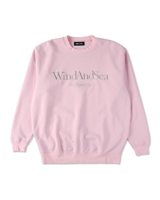 FROSTING LOGO CREWNECK SWEATSHIRT