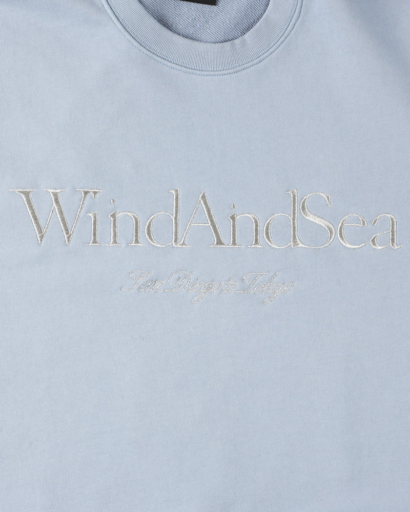 FROSTING LOGO CREWNECK SWEATSHIRT