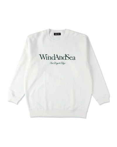 FROSTING LOGO CREWNECK SWEATSHIRT