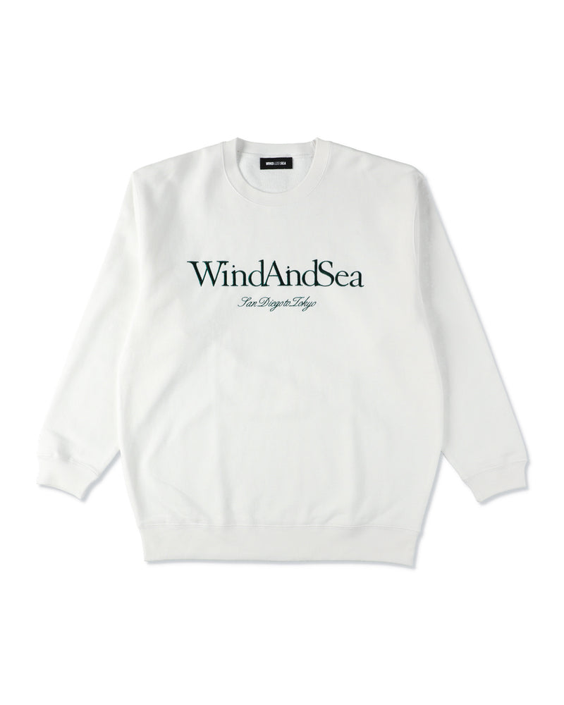 FROSTING LOGO CREWNECK SWEATSHIRT