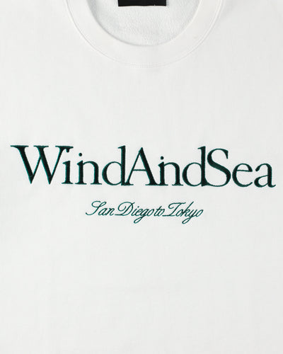 FROSTING LOGO CREWNECK SWEATSHIRT