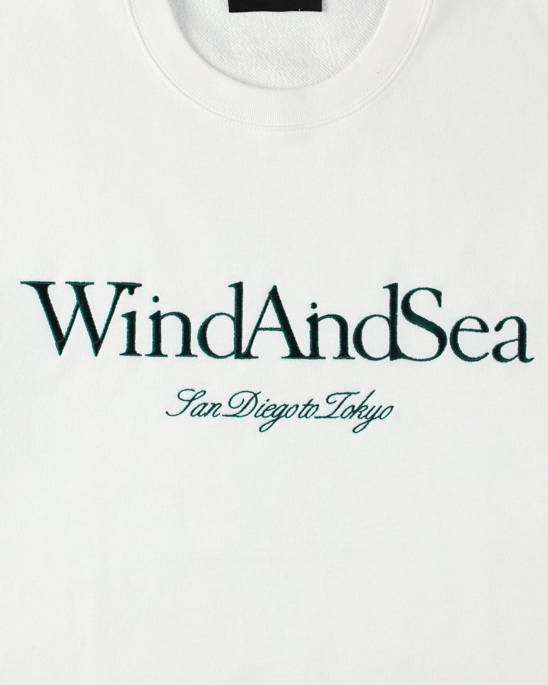 FROSTING LOGO CREWNECK SWEATSHIRT