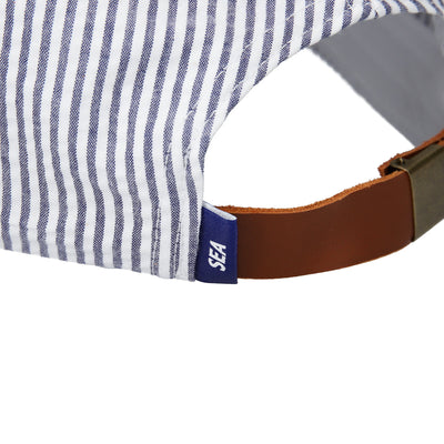 SEERSUKER STRIPE CAP