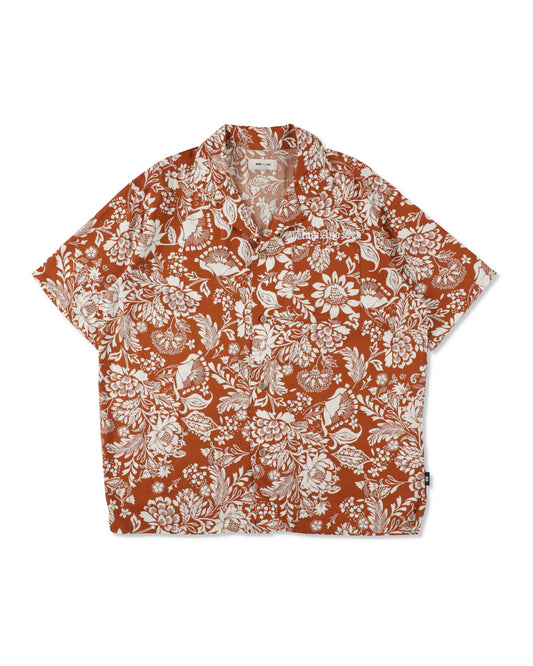 BOTANICAL PATTERN S/S SHIRTS