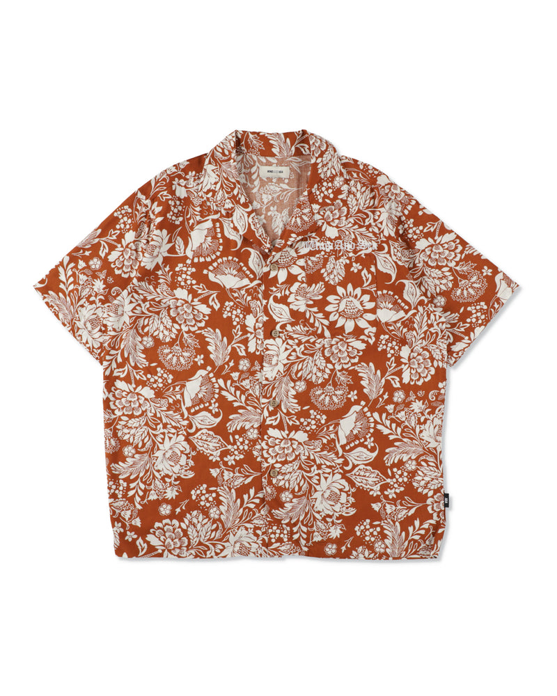 BOTANICAL PATTERN S/S SHIRTS