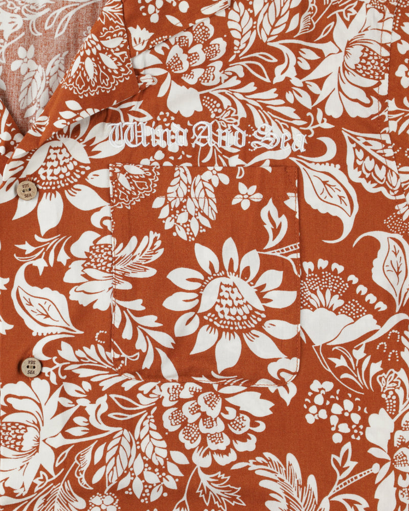 BOTANICAL PATTERN S/S SHIRTS