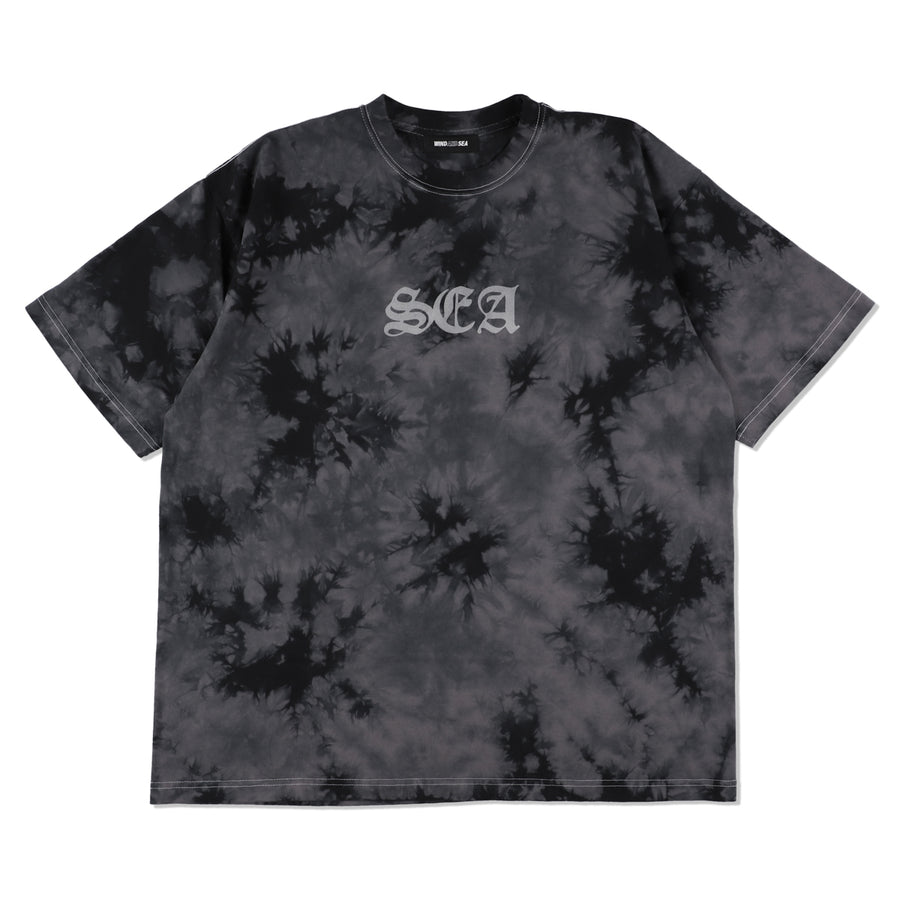 Tie-dye Logo S/S Tee / BLACK