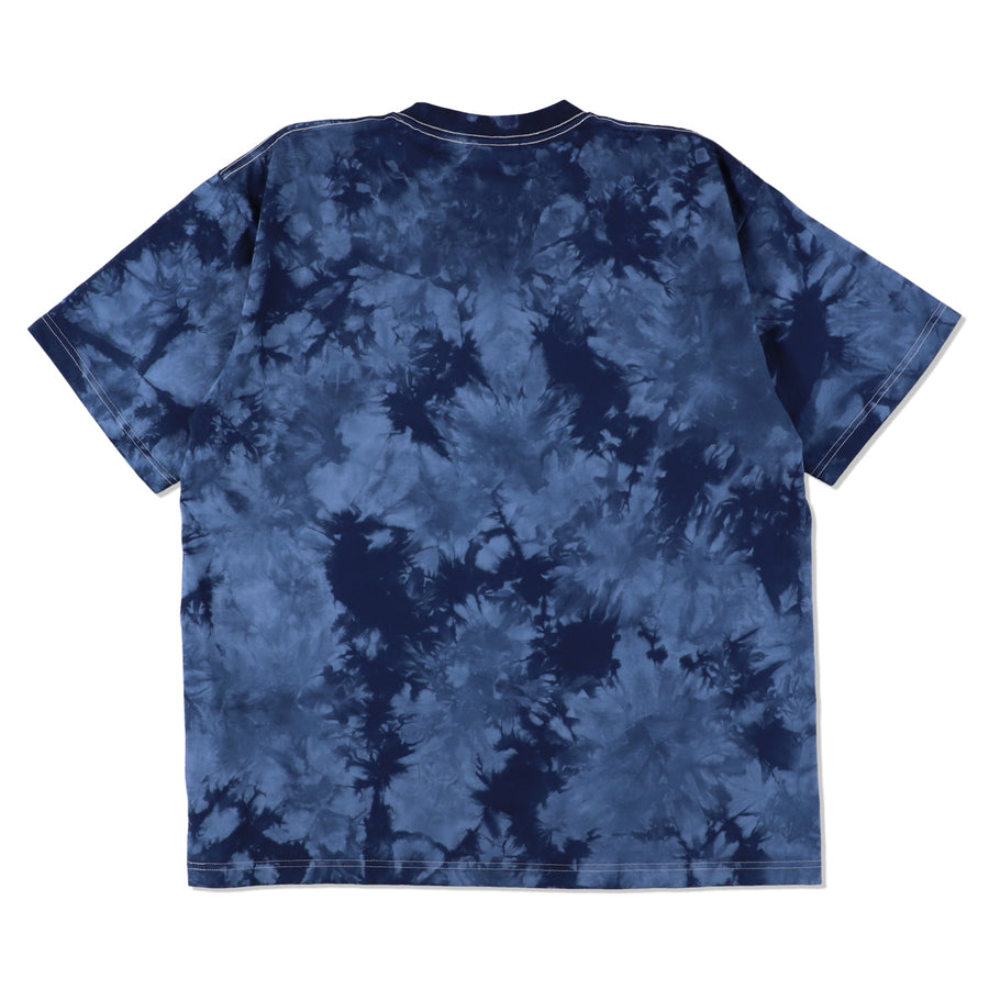 Tie-dye Logo S/S Tee / NAVY