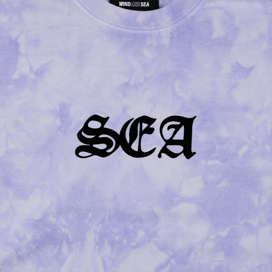 Tie-dye Logo S/S Tee / PURPLE