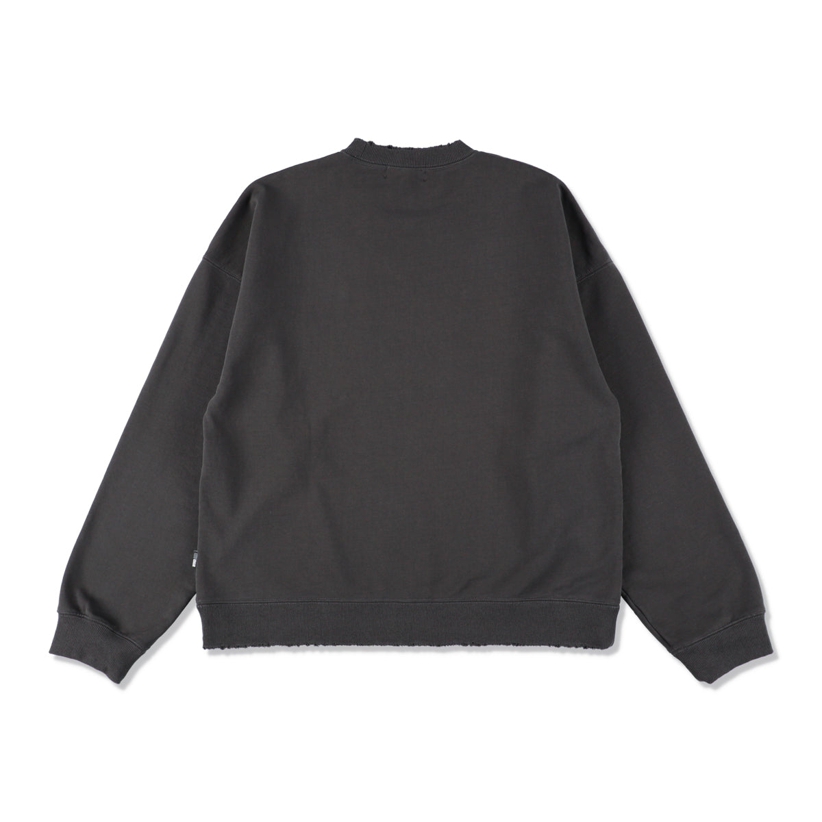 LEATHER PATCH SWEATSHIRT