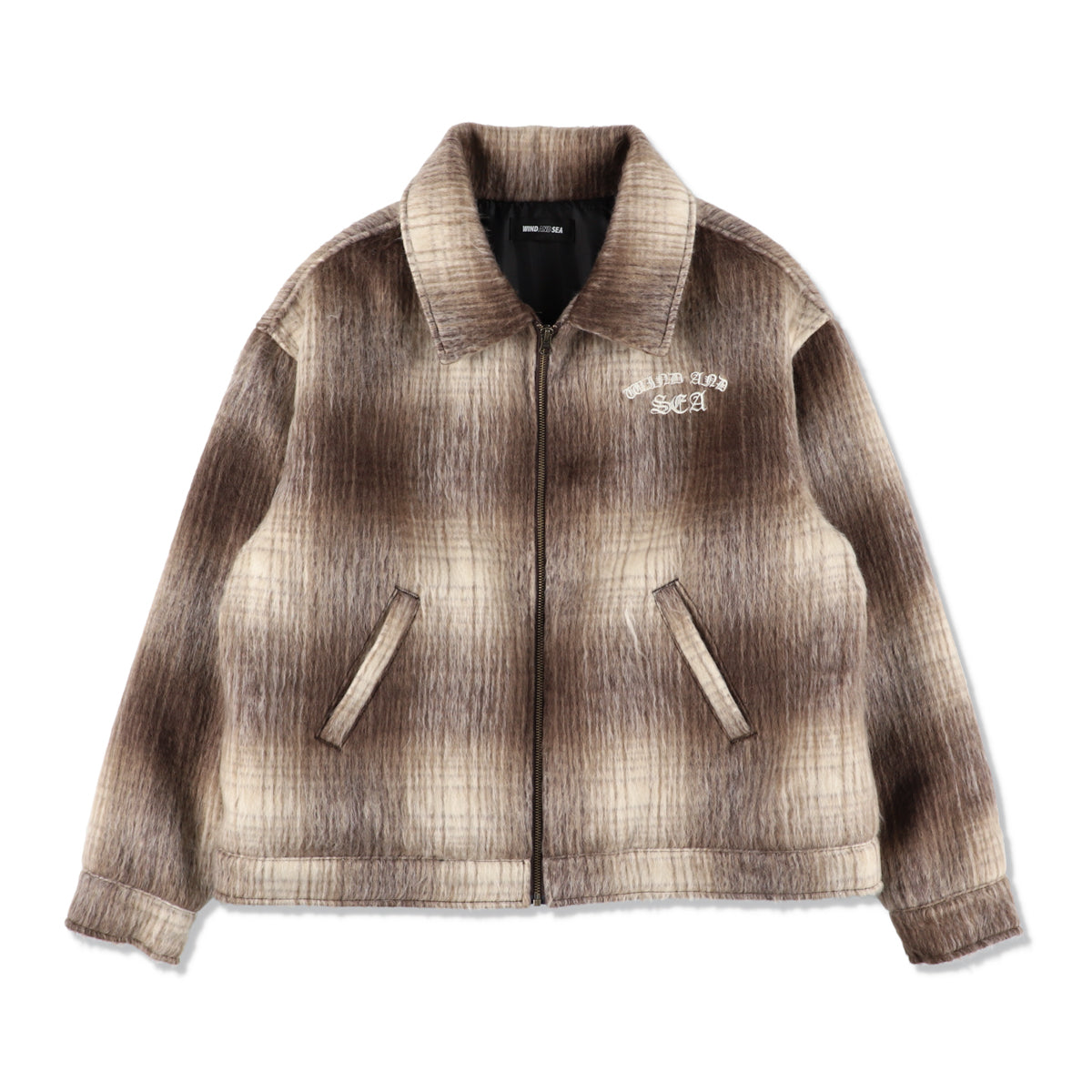 ZIP SHAGGY JACKET