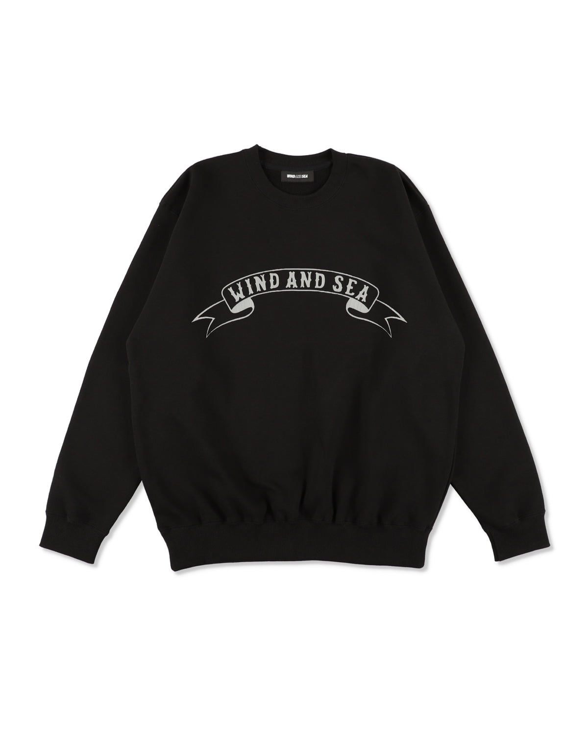 RIBON LOGO CREWNECK SWEATSHIRTS