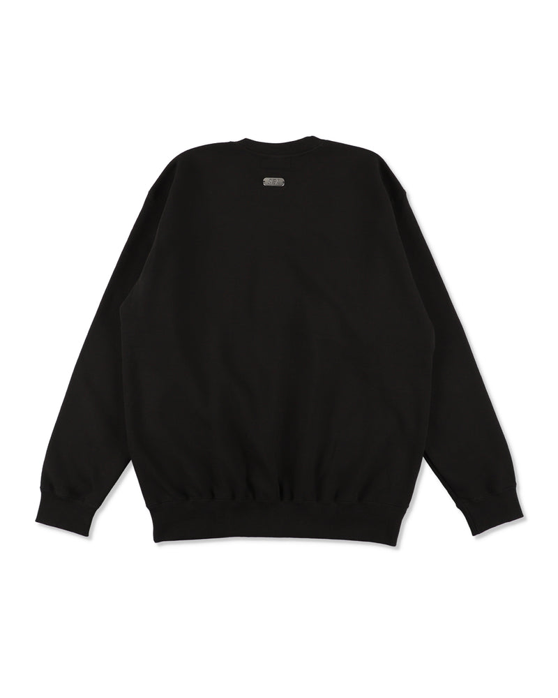 RIBON LOGO CREWNECK SWEATSHIRTS