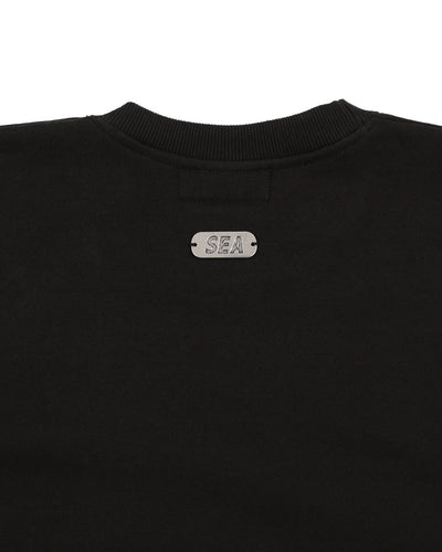 RIBON LOGO CREWNECK SWEATSHIRTS