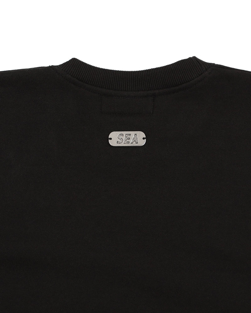 RIBON LOGO CREWNECK SWEATSHIRTS