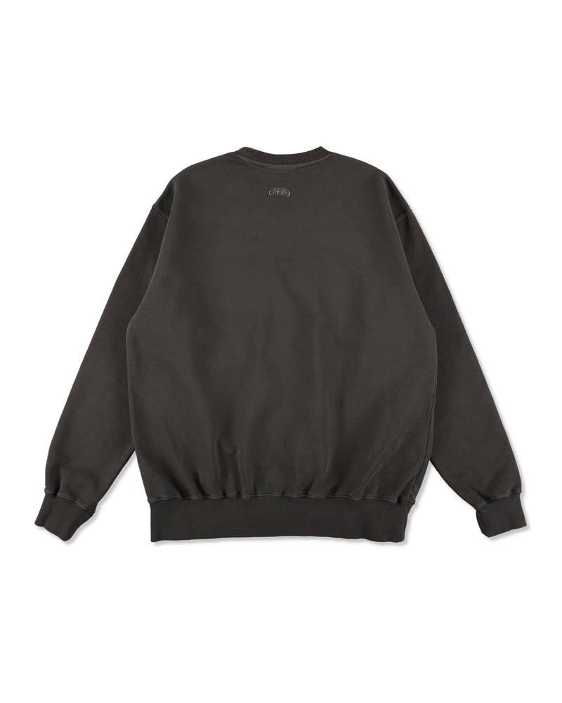 RIBON LOGO CREWNECK SWEATSHIRTS