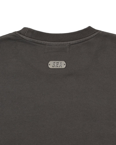 RIBON LOGO CREWNECK SWEATSHIRTS