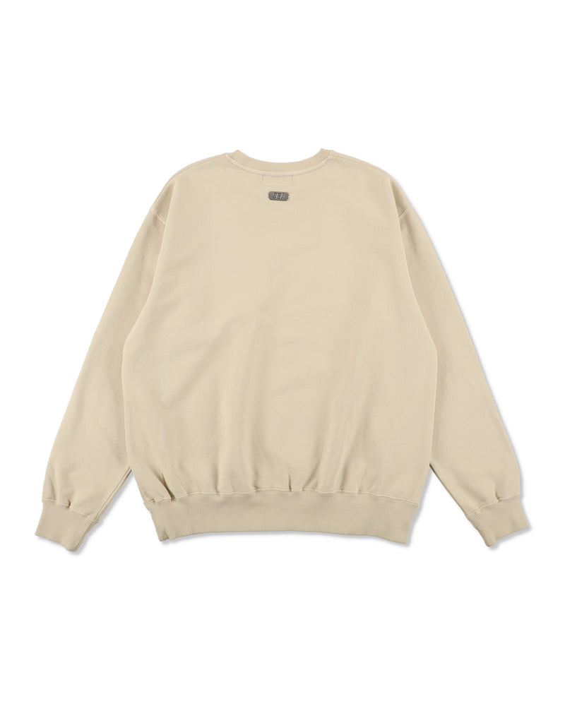 RIBON LOGO CREWNECK SWEATSHIRTS