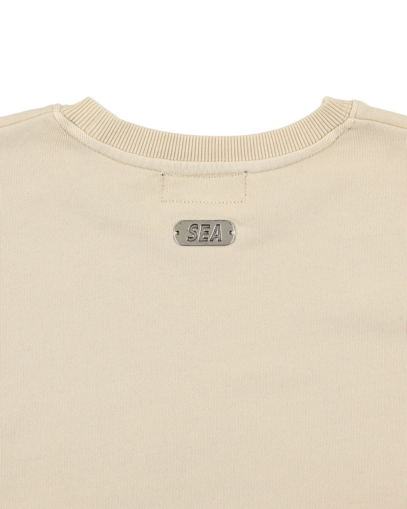 RIBON LOGO CREWNECK SWEATSHIRTS