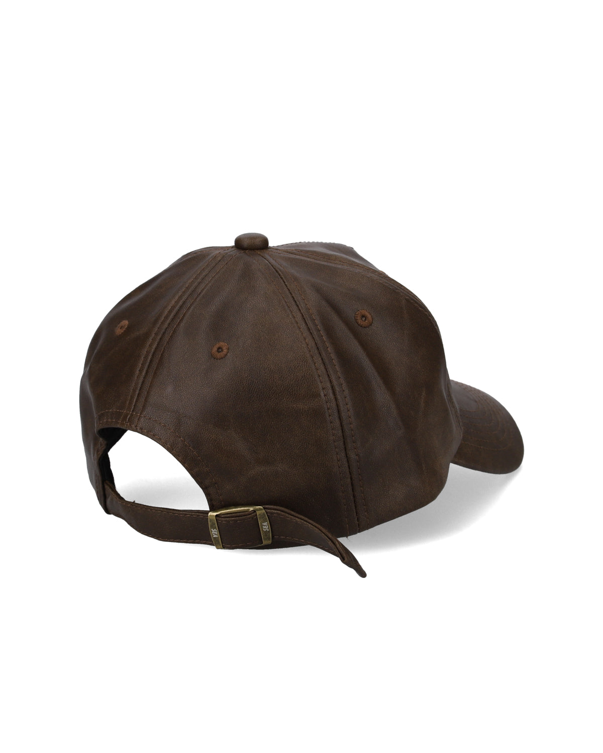 SYNTETIC LEATHER LOGO CAP