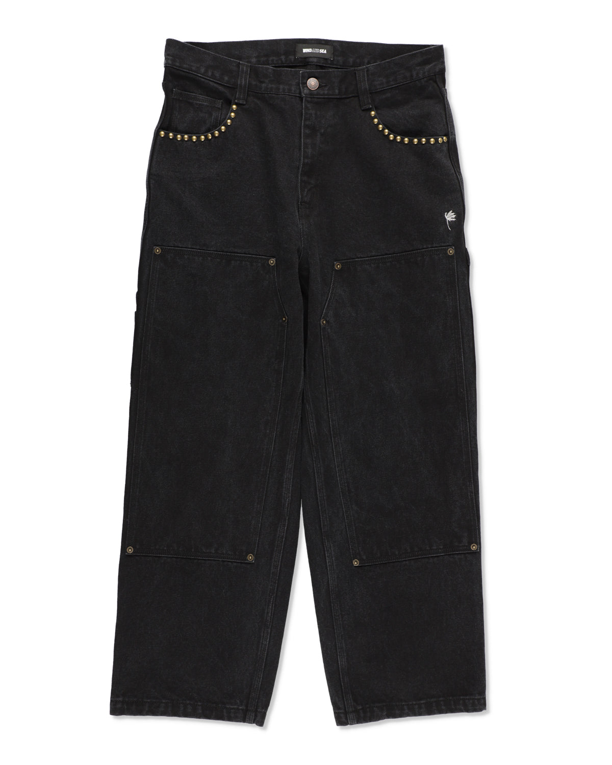 STUDS DOUBLE KNEE PANTS – WIND AND SEA