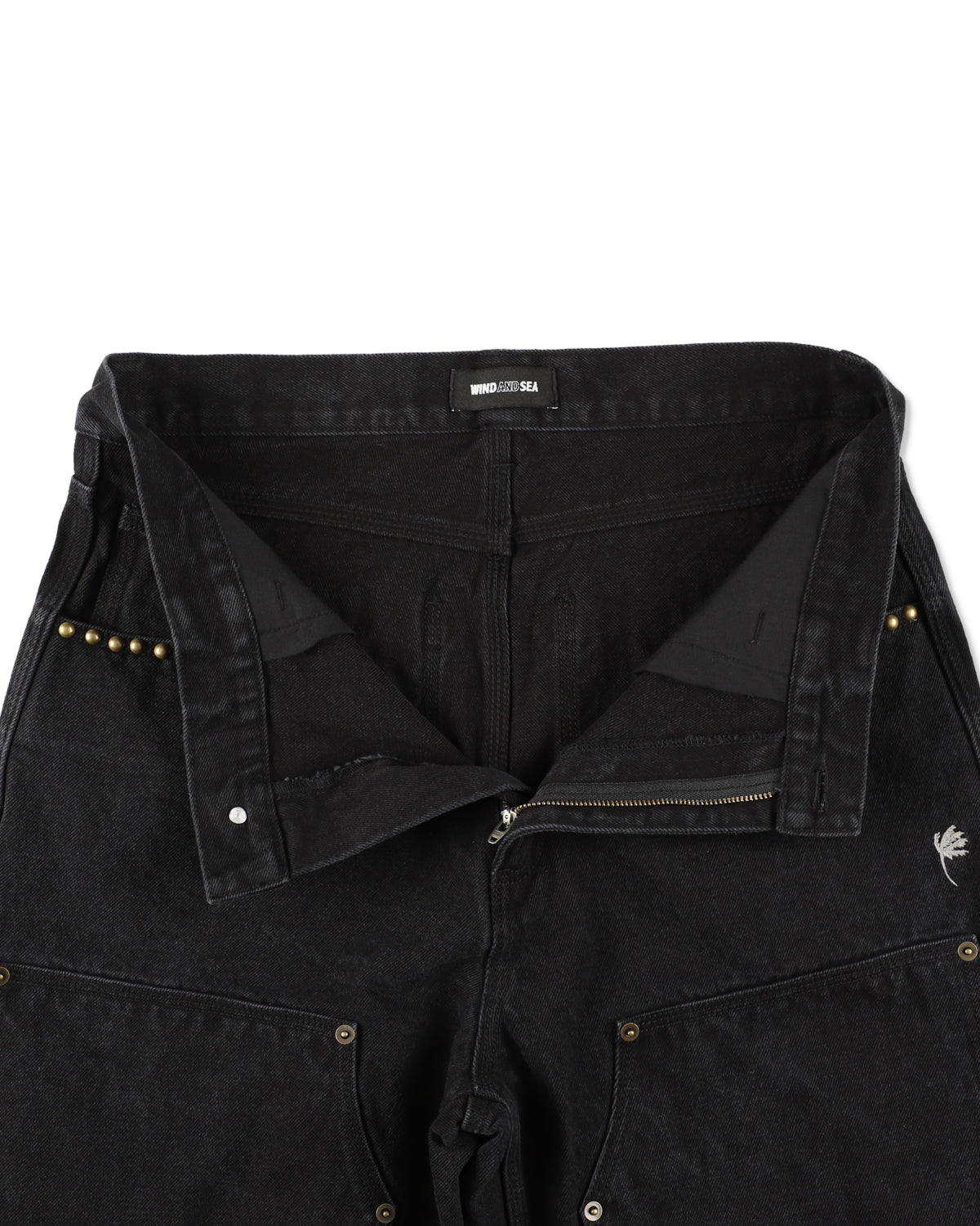 STUDS DOUBLE KNEE PANTS