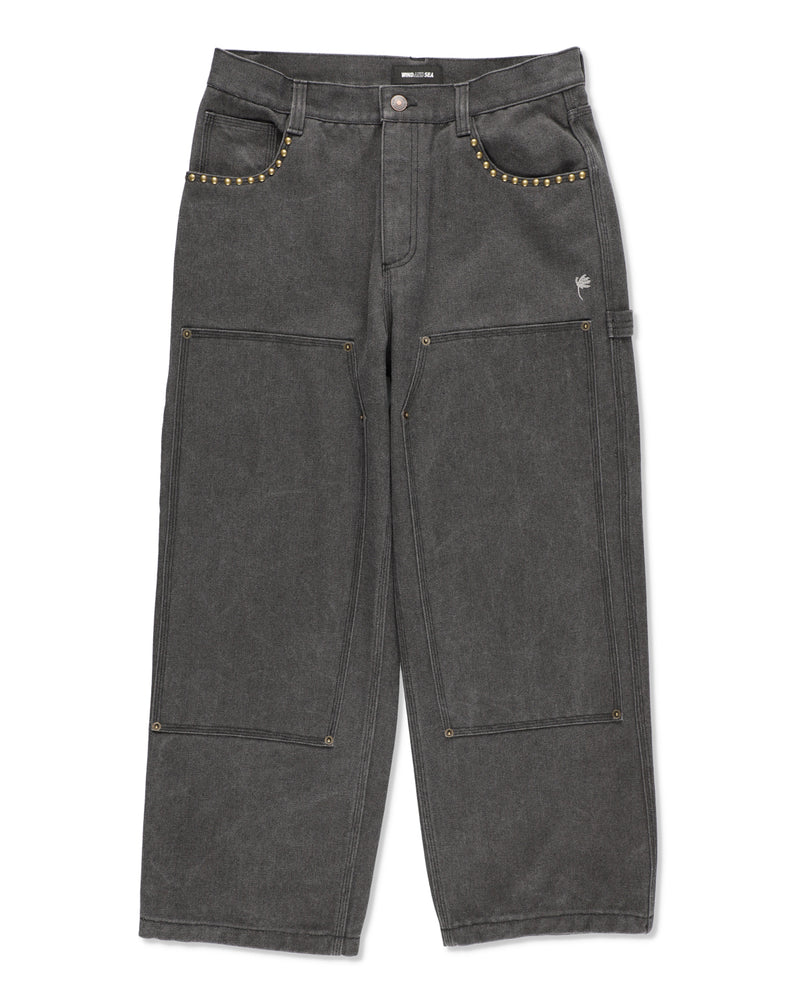 STUDS DOUBLE KNEE PANTS