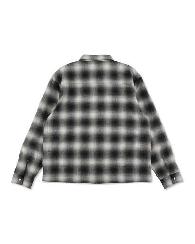 ZIP FLANNEL SHIRTS