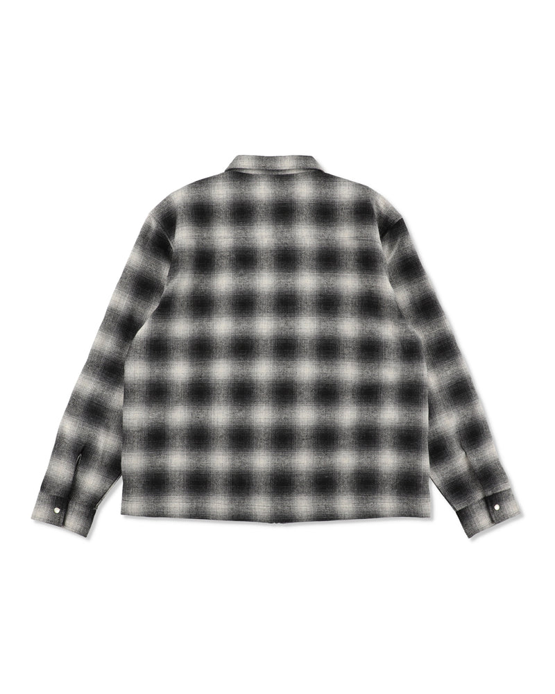 ZIP FLANNEL SHIRTS