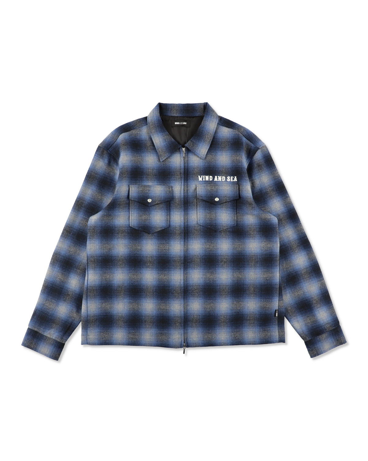 ZIP FLANNEL SHIRTS – WIND AND SEA