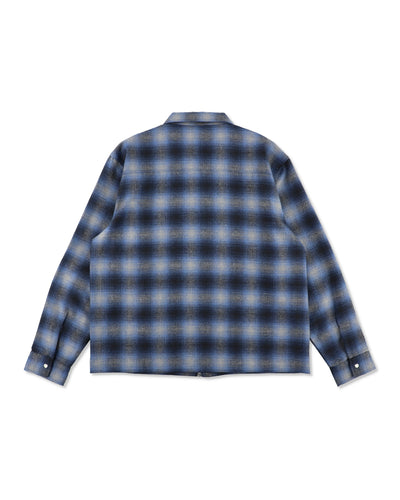 ZIP FLANNEL SHIRTS