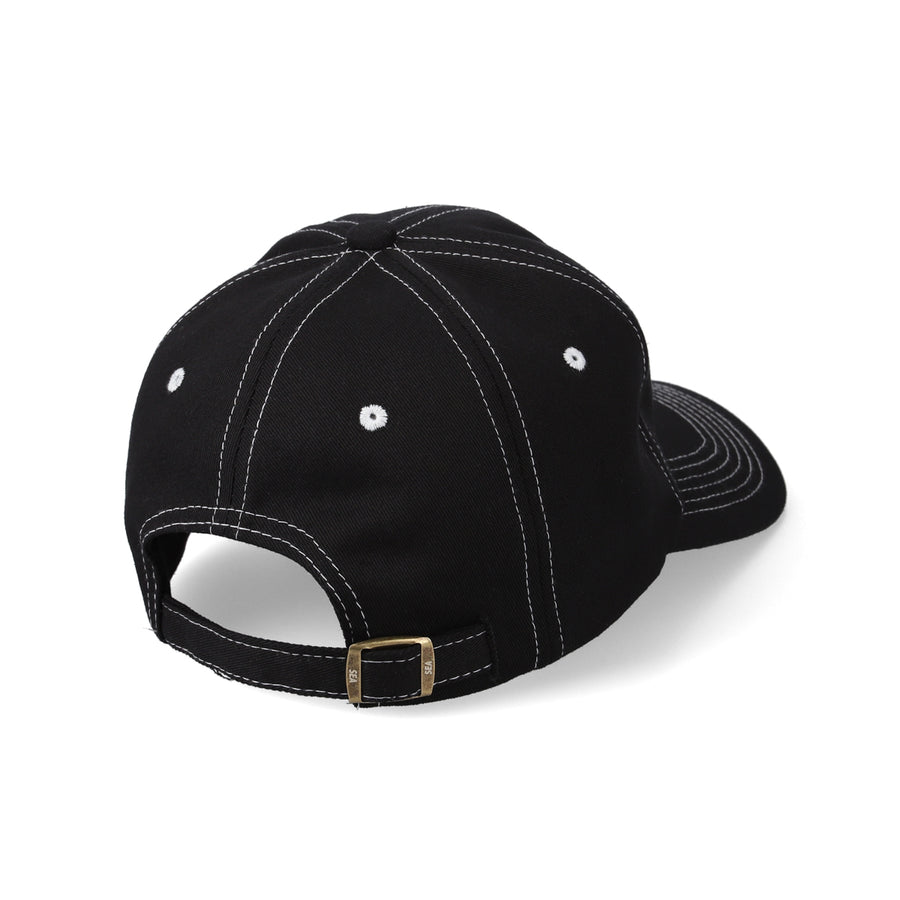 STITCH LOGO CAP / BLACK