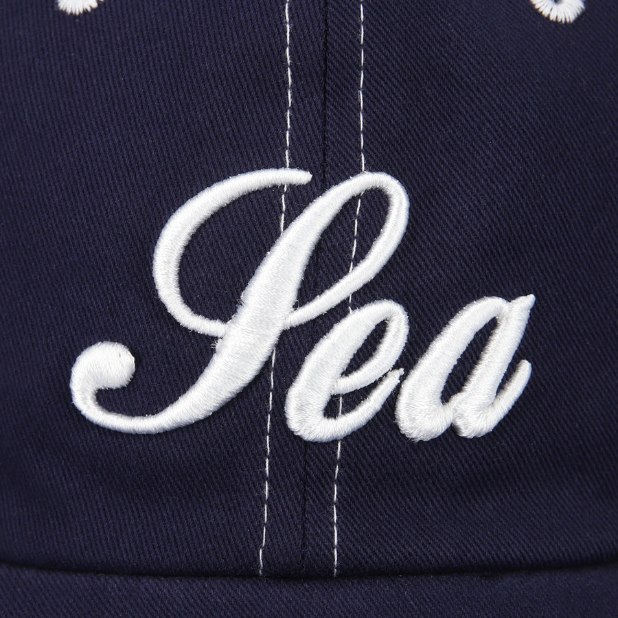 STITCH LOGO CAP / NAVY