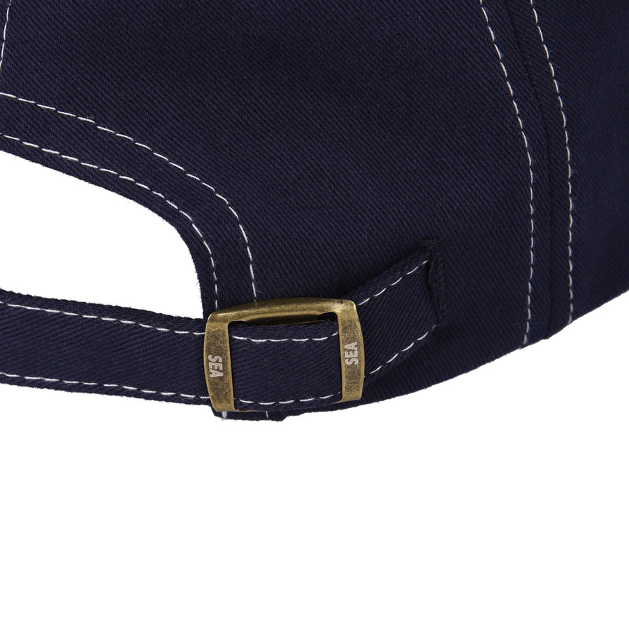 STITCH LOGO CAP / NAVY