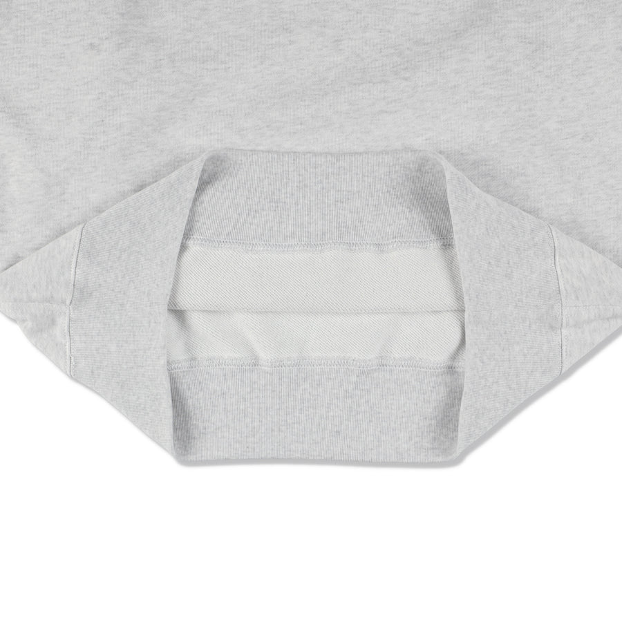 GLITCH LOGO CREWNECK SWEATSHIRT / GRAY