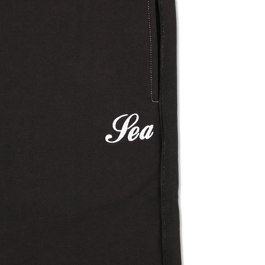 STITCH LOGO SWEATPANT / BLACK