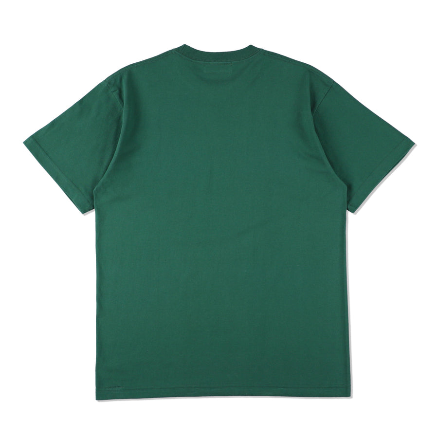 SPRAY LOGO S/S TEE / GREEN