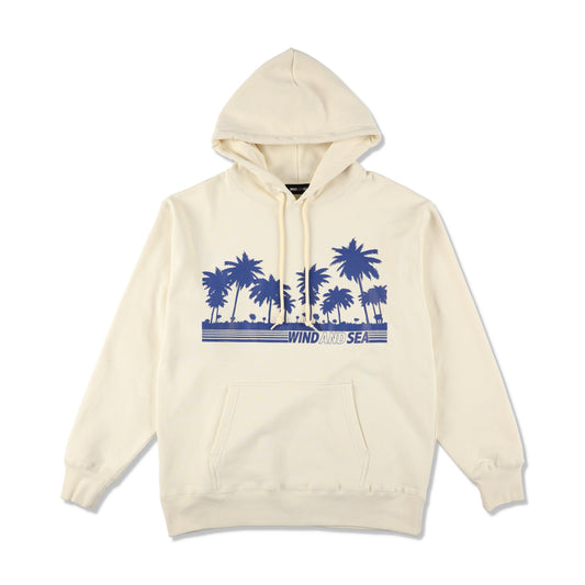 PALM TREE LOGO HOODED SWEATSHIRT