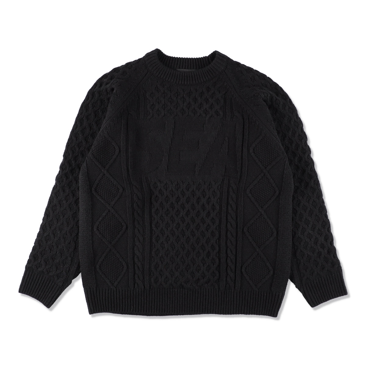 CABLE LOGO KNIT