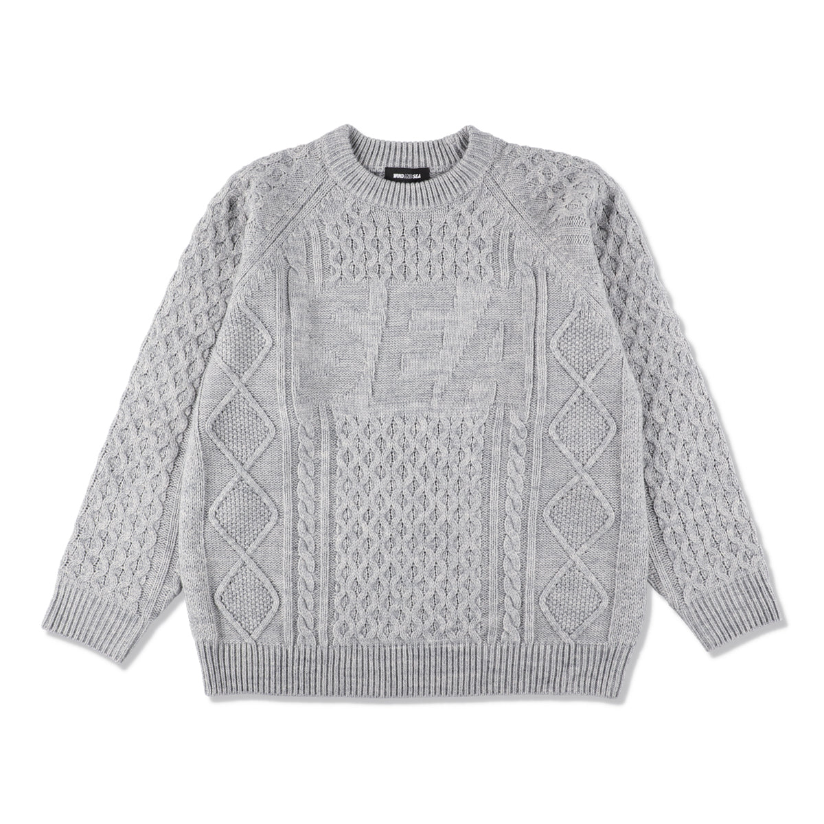 CABLE LOGO KNIT