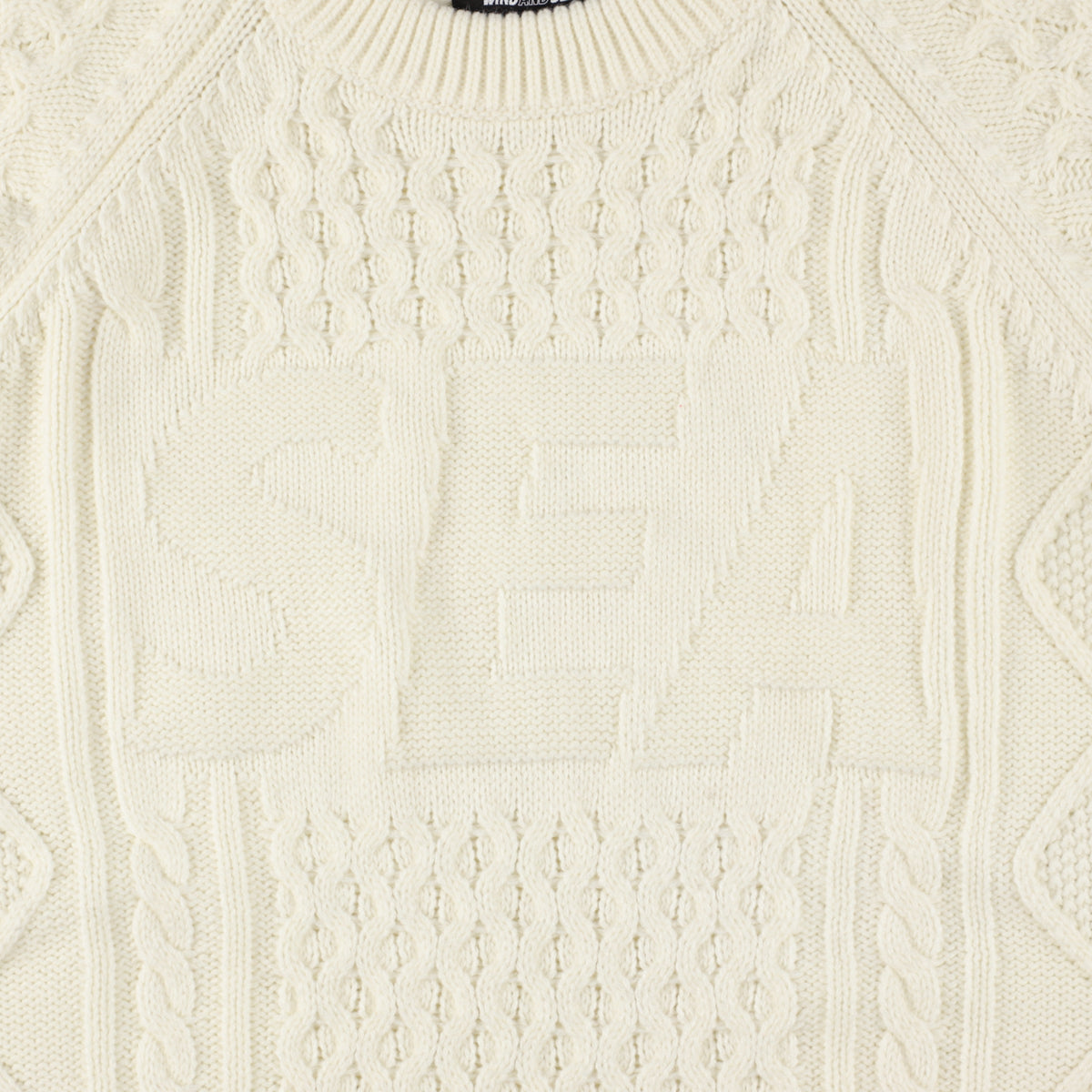 CABLE LOGO KNIT