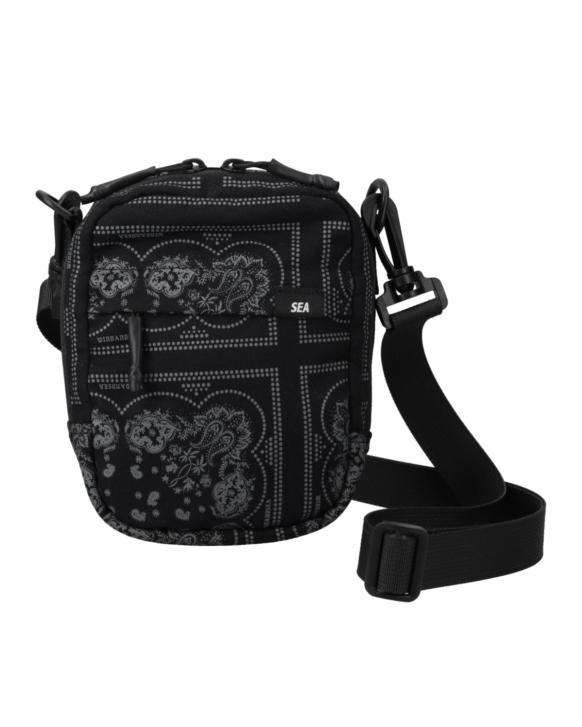 BLACK BANDANA MINI BAG